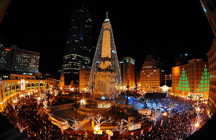 Photograph of Monument Circle